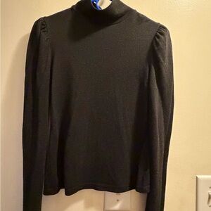SHEIN Black Turtleneck Sweater